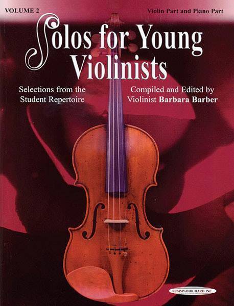 Solos for Young Violinists, Volume 2 - Barber - Violin/Piano - Book