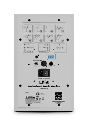 LP-6 v2 6.5\'\' Powered Studio Monitor - White (Single)