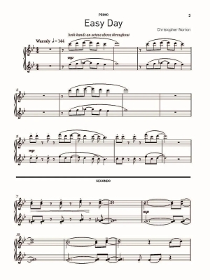 Easy Day - Norton - Piano Trio (1 Piano, 6 Hands) - Book