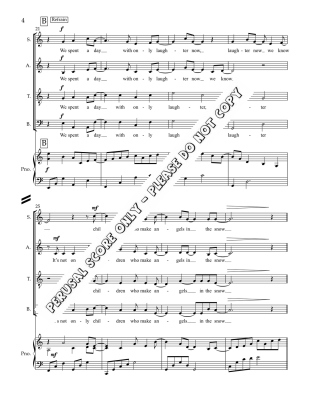 Angels in the Snow - Smith/Fortin - SATB