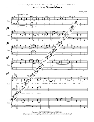 Let\'s Have Some Music - Smith/Hawley - SATB
