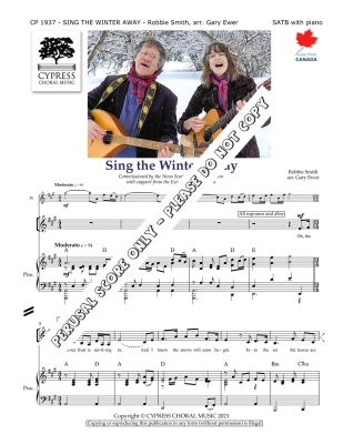 Sing the Winter Away - Smith/Ewer - SATB