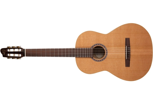 Godin Guitars - Etude EQ Cedar/Wild Cherry Strings Nylon String Acoustic/Electric Guitar - Left Handed