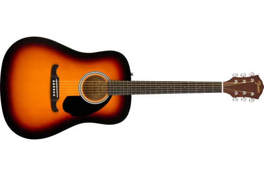 FA-125 Dreadnought Pack, Walnut Fingerboard - Sunburst