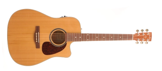 Simon and Patrick - Cutaway Gloss Top Cedar/Wild Cherry Acoustic/Electric Guitar with Gigbag