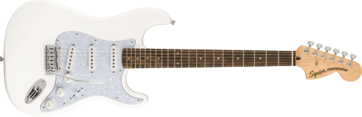 Squier - FSR Affinity Series Stratocaster, Laurel Fingerboard, White Pearloid Pickguard - Arctic White