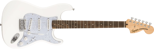 FSR Affinity Series Stratocaster, Laurel Fingerboard, White Pearloid Pickguard - Arctic White