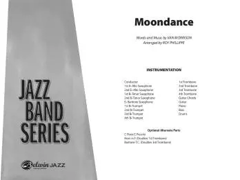 Moondance - Morrison/Phillippe - Jazz Ensemble - Gr. 3