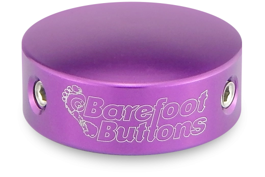 Barefoot Buttons - V2 Standard Footswitch Cap - Purple