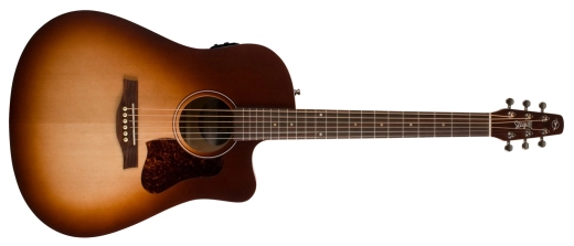 Seagull Guitars - Entourage CW Spruce/Wild Cherry Acoustic/Electric Guitar - Autumn Burst