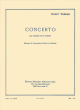 Alphonse Leduc - Concerto pour saxophone alto et orchestre - Tomasi - Alto Saxophone/Piano - Sheet Music