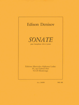 Alphonse Leduc - Sonate pour saxophone alto et piano