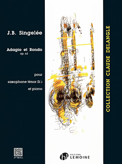 Adagio et Rondo Op.63 - Singelee - Tenor Saxophone/Piano - Sheet Music