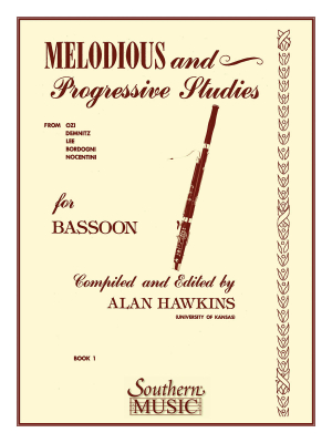 Southern Music Company - Melodious and Progressive Studies, Book 1 - Hawkins - Bassoon - Book