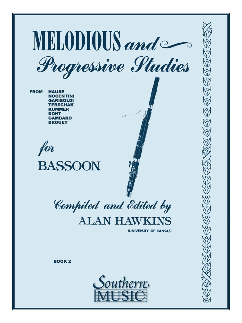 Melodious and Progressive Studies, Book 2 - Hawkins - Bassoon - Book