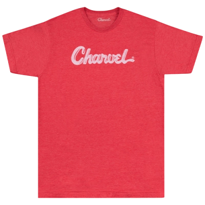 Charvel Guitars - Toothpaste Logo Mens T-Shirt - Red, Large