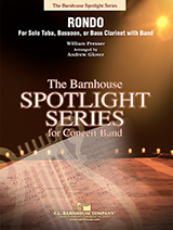 C.L. Barnhouse - Rondo - Presser/Glover - Concert Band/Solo Tuba, Bassoon or Bass Clarinet - Gr. 3