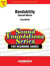 Bandability (Concert March) - Galvin - Concert Band - Gr. 0.5