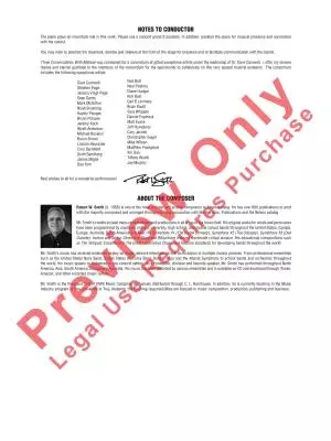 The Dance (Mvt. 1 from Three Conversations With Matisse) - Smith - Concert Band - Gr. 4.5