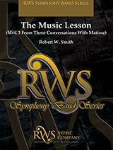 The Music Lesson (Mvt. 3 from Three Conversations With Matisse) - Smith - Concert Band - Gr. 4.5