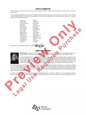 The Music Lesson (Mvt. 3 from Three Conversations With Matisse) - Smith - Concert Band - Gr. 4.5