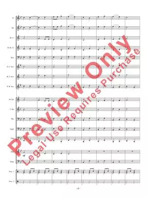 Over The Hills - Carlin - Concert Band - Gr. 0.5