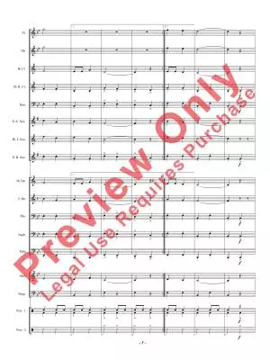 Over The Hills - Carlin - Concert Band - Gr. 0.5