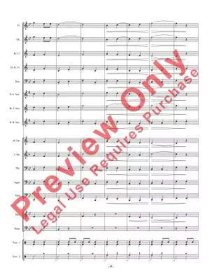 Over The Hills - Carlin - Concert Band - Gr. 0.5