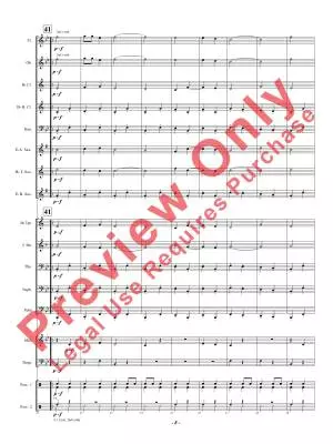 Over The Hills - Carlin - Concert Band - Gr. 0.5