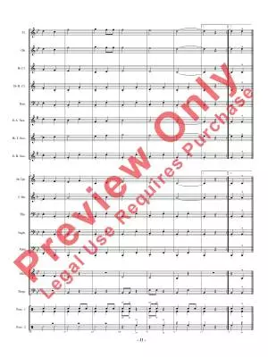 Over The Hills - Carlin - Concert Band - Gr. 0.5
