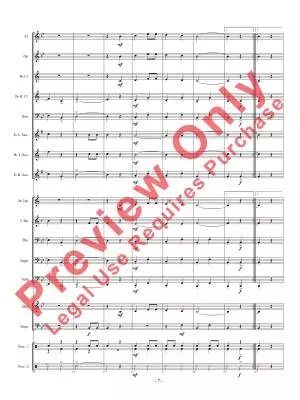 Over The Hills - Carlin - Concert Band - Gr. 0.5