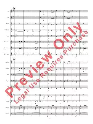 Over The Hills - Carlin - Concert Band - Gr. 0.5