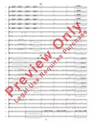 Soaring Over High And Low Country - Smith - Concert Band - Gr. 3.5