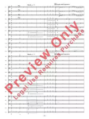 Soaring Over High And Low Country - Smith - Concert Band - Gr. 3.5