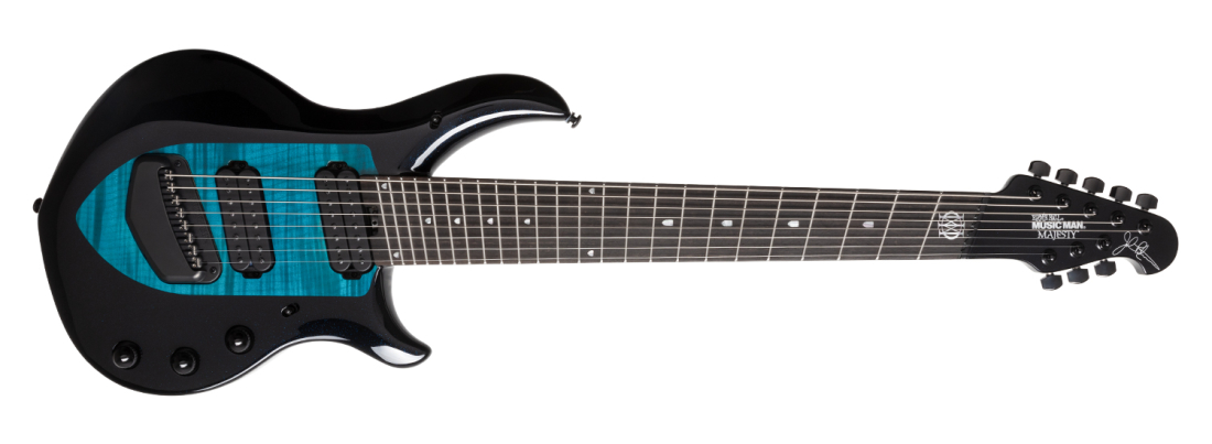 Majesty 8-String Electric Guitar with Case - Okelani Blue