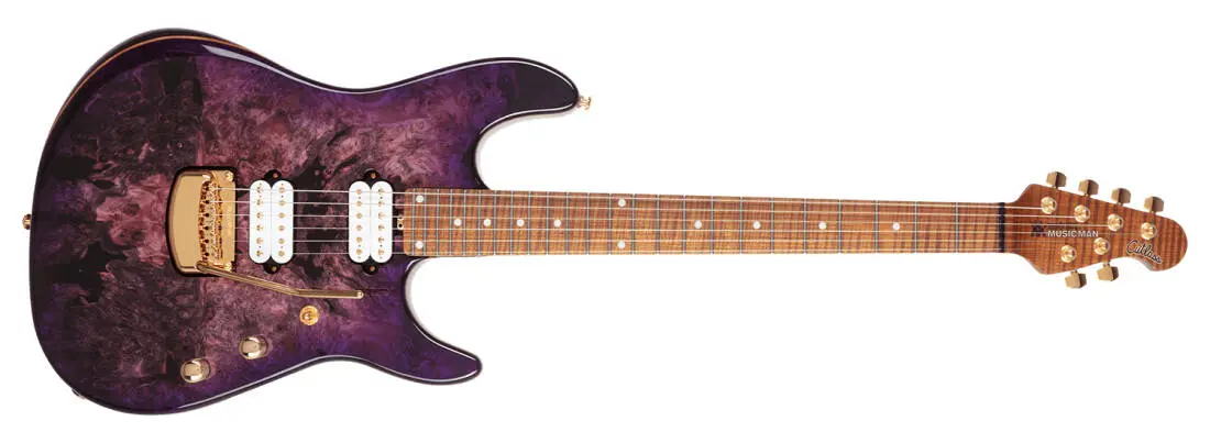 Jason Richardson 6 String Cutlass Electric Guitar with Case - Majora Purple