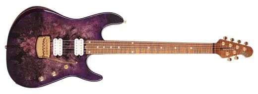 Ernie Ball Music Man - Jason Richardson 6 String Cutlass Electric Guitar with Case - Majora Purple