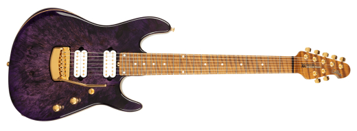 Guitare lectrique Cutlass signature JasonRichardson  7cordes avec tui (fini Majora Purple)
