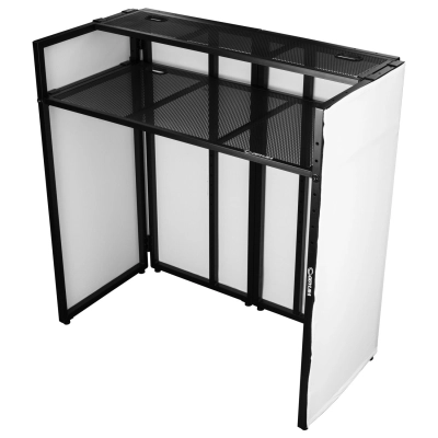 Media DJ Booth - Fits 46\'\' Flat Screen TV/Monitor