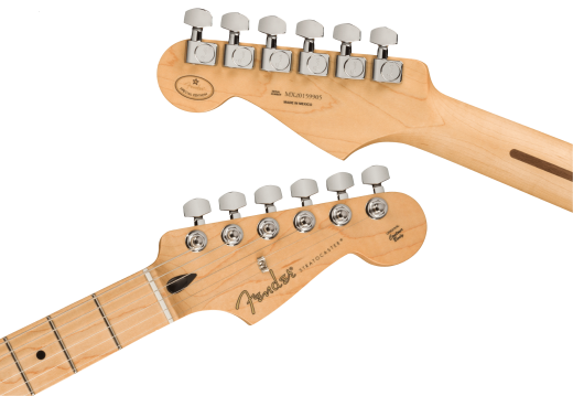 Stratocaster Player en srie limite  touche en rable (fini Pacific Peach)