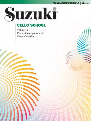Summy-Birchard - Suzuki Cello School, Volume 4 (International Edition) - Piano Accompaniment - Book