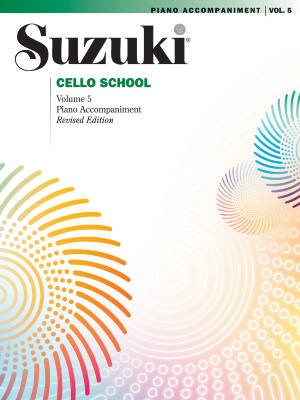Summy-Birchard - Suzuki Cello School, Volume 5 (International Edition) - Piano Accompaniment - Book