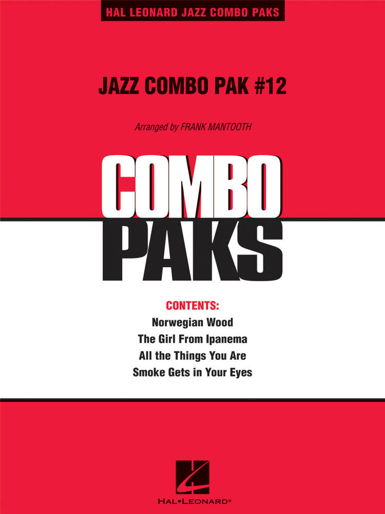 Jazz Combo Pak #12 - Mantooth - Jazz Combo/Audio Online - Gr. 3