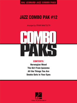 Hal Leonard - Jazz Combo Pak #12 - Mantooth - Combo jazz /Audio en ligne - Niveau 3