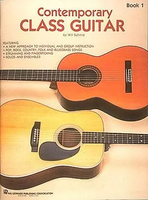 Contemporary Class Guitar - Schmid - Book