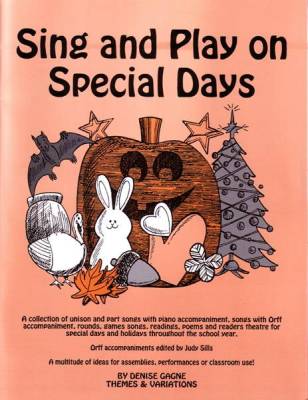 Themes & Variations - Sing and Play on Special Days - Gagne - Book/CD