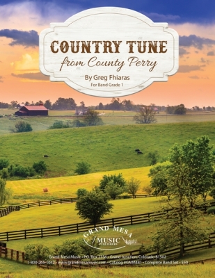 Grand Mesa Music Publishing - Country Tune from County Perry - Fhiaras - Concert Band - Gr. 1