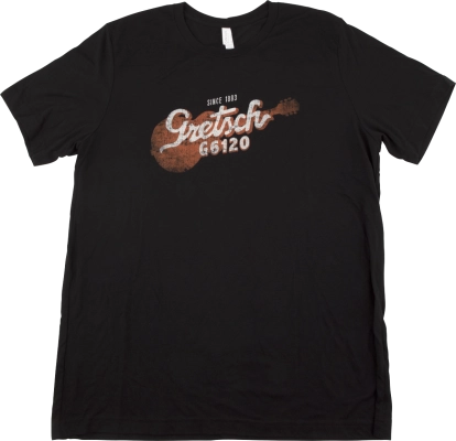 Gretsch Guitars - G6120 T-Shirt, Black