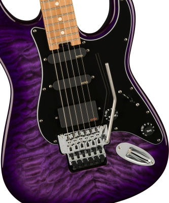 Marco Sfogli Signature Pro-Mod So-Cal Style 1 HSS FR CM QM, Caramelized Maple Fingerboard - Transparent Purple Burst