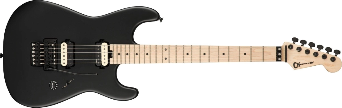 Jim Root Signature Pro-Mod San Dimas Style 1 HH FR M, Maple Fingerboard - Satin Black